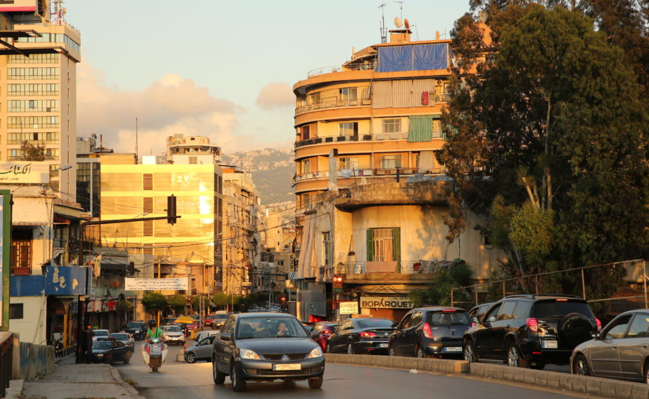 Katunäkymä Beirutissa. Kuva_ Lena Malm